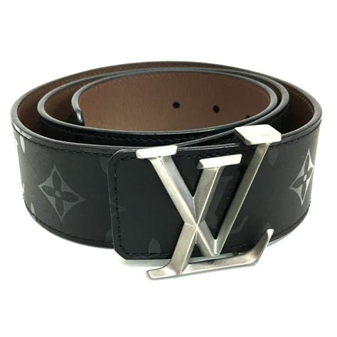 black louis vuitton belt real|Louis Vuitton black belt price.